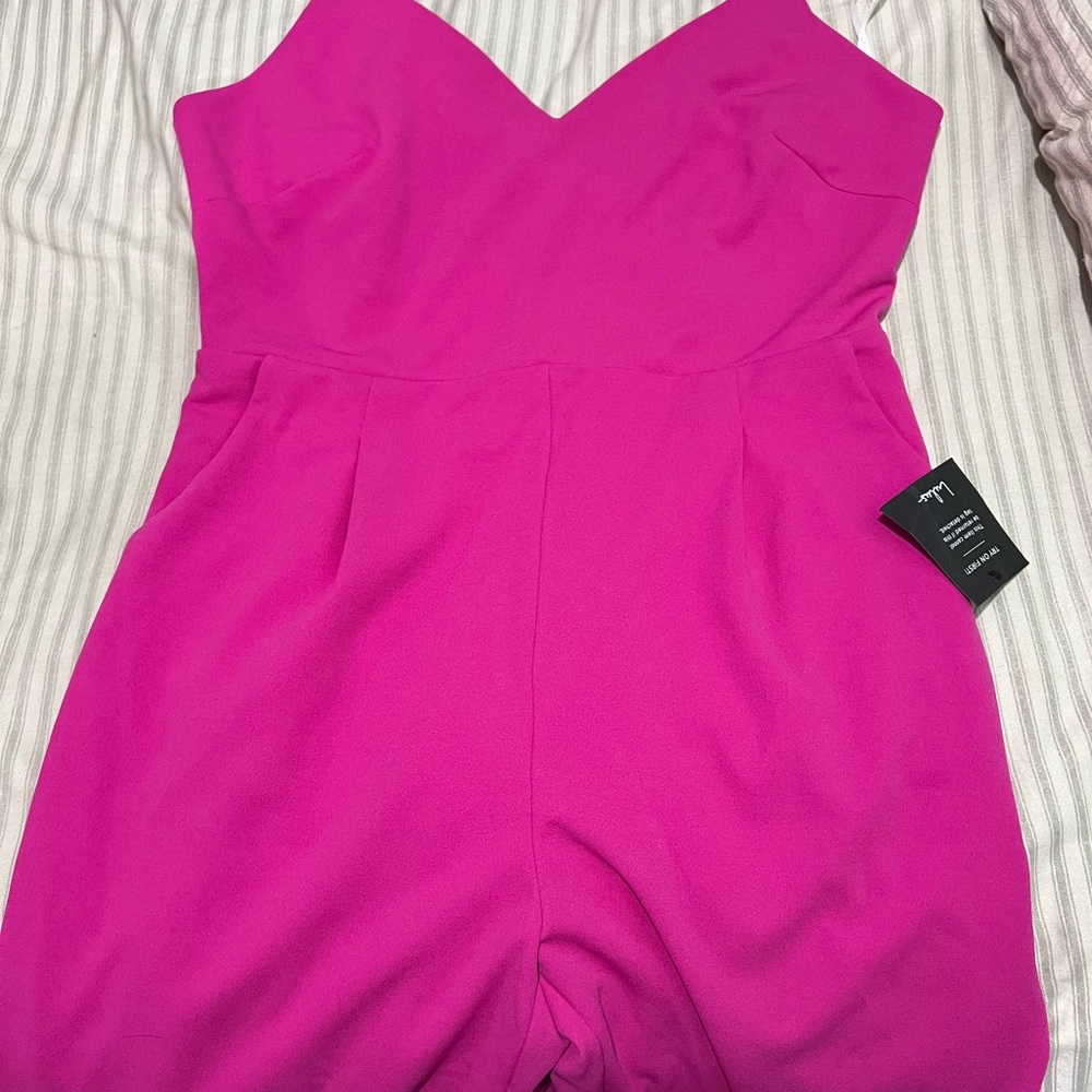 Vibrant Pink Jumpsuit